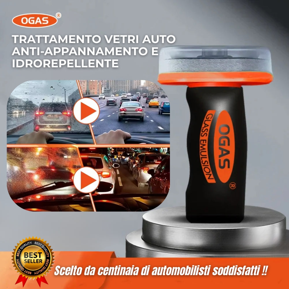 OGAS – Trattamento Vetri Auto Anti-Appannamento e Idrorepellente